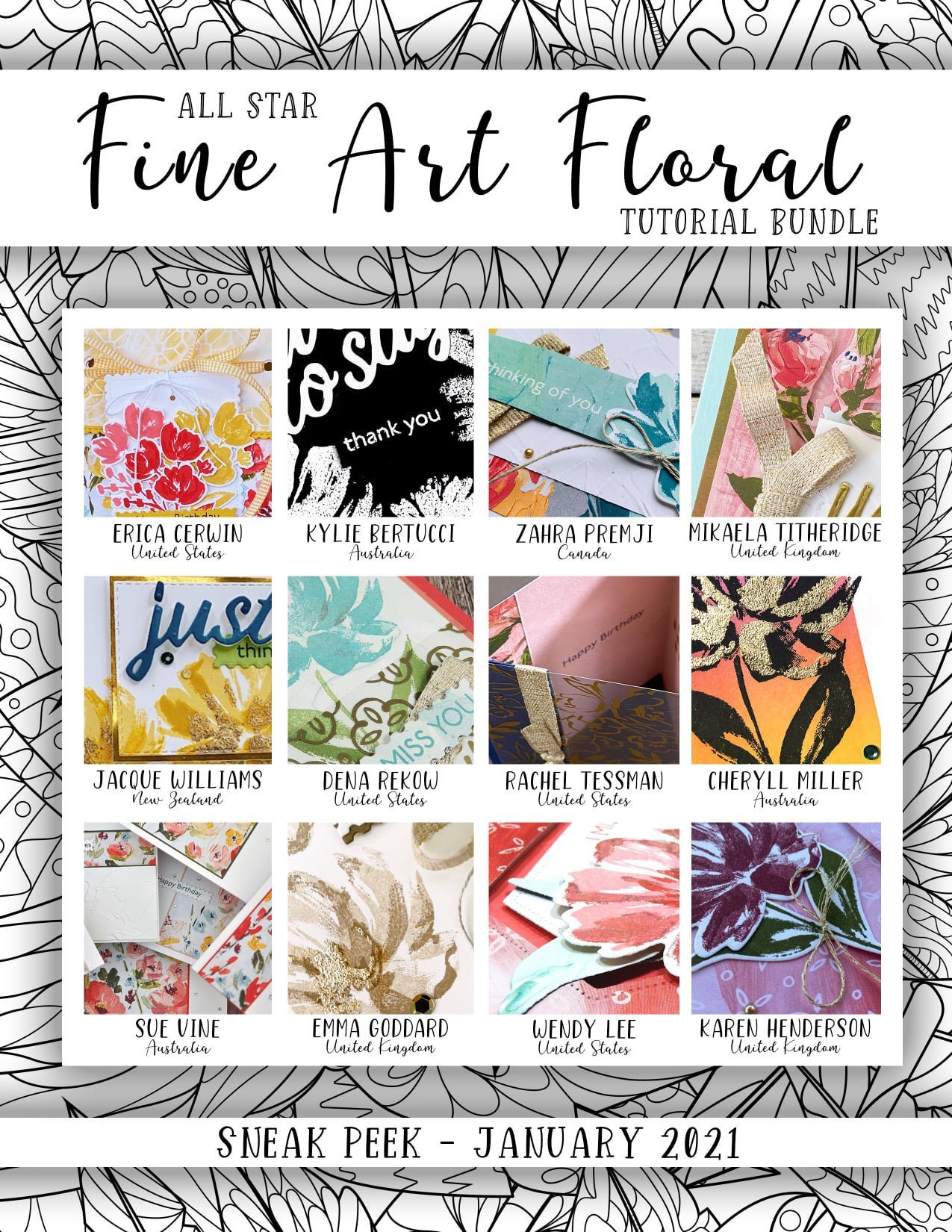 All Star Tutorial Bundle January 2021