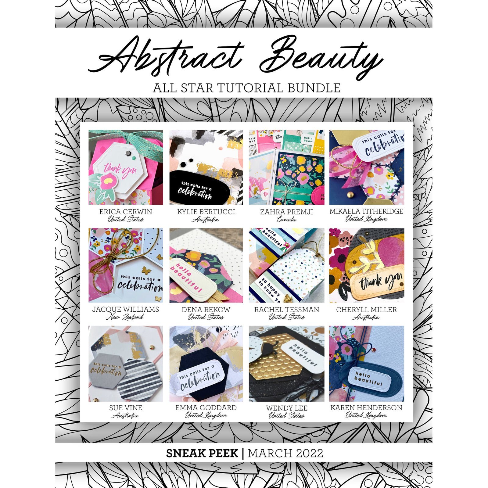 All Star Tutorial Bundle March 2022