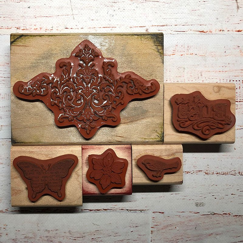 Bliss Wood Mount Stamp Set - Image 2