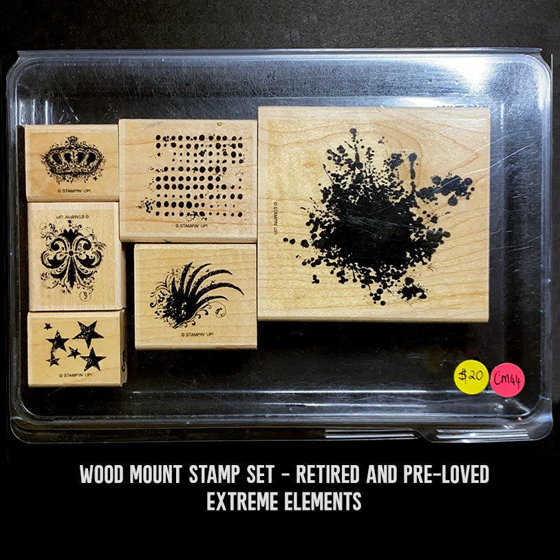 Extreme Elements Wood Mount Stamp Set - Image 3