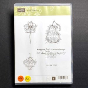 Faith in Nature Rubber Stamp Set