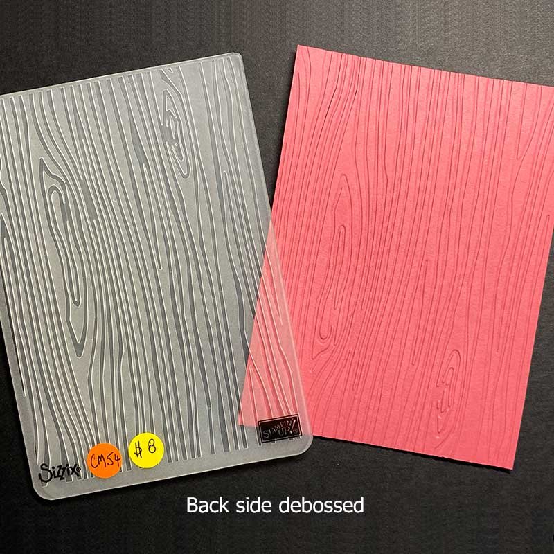 Woodgrain Embossing Folder - Image 3