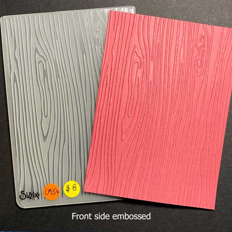 Woodgrain Embossing Folder - Image 2
