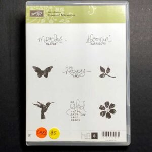 Bloomin' Marvelous Rubber Stamp Set