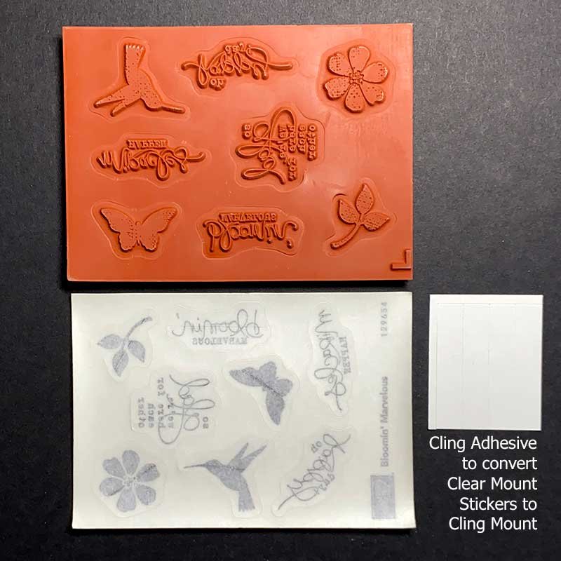 Bloomin' Marvelous Rubber Stamp Set - Image 2