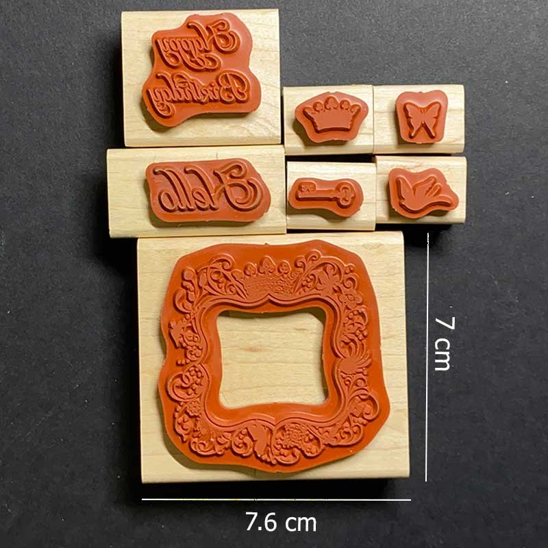 Elementary Elegance Wood Mount Stamp Set - Image 2