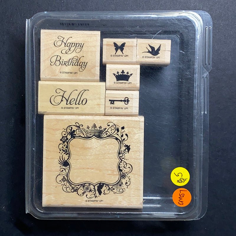 Elementary Elegance Wood Mount Stamp Set - Image 3
