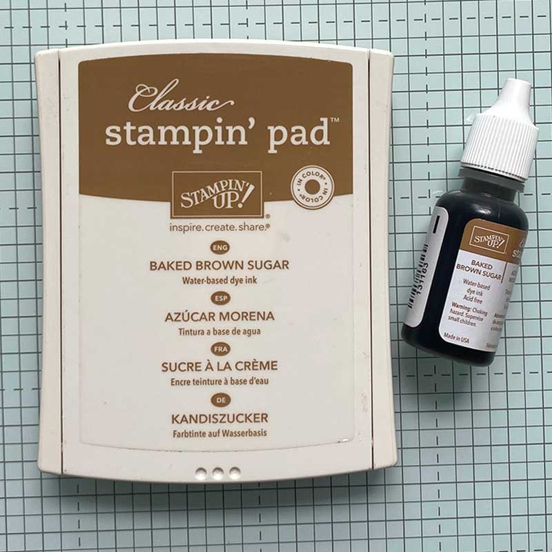 Baked Brown Sugar Classic Stampin' Pad + Ink Refill