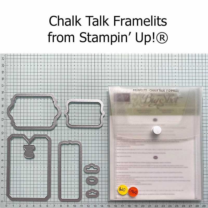 Chalk Talk Framelits Dies