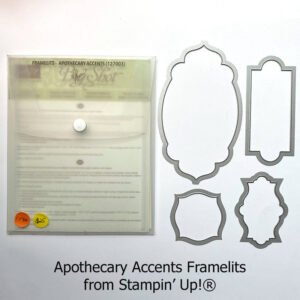 Apothecary Accents Framelits Dies