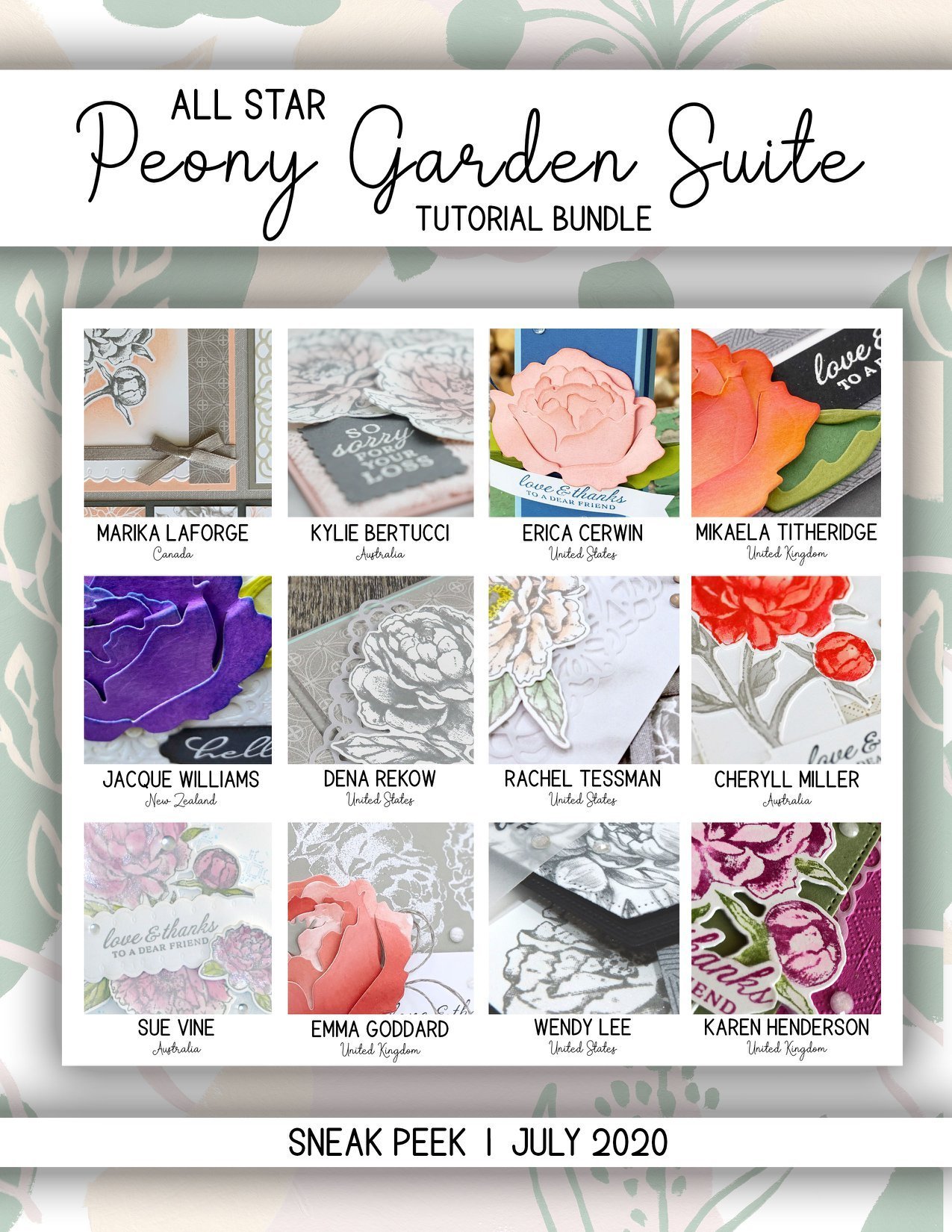 July All Star Tutorial Bundle