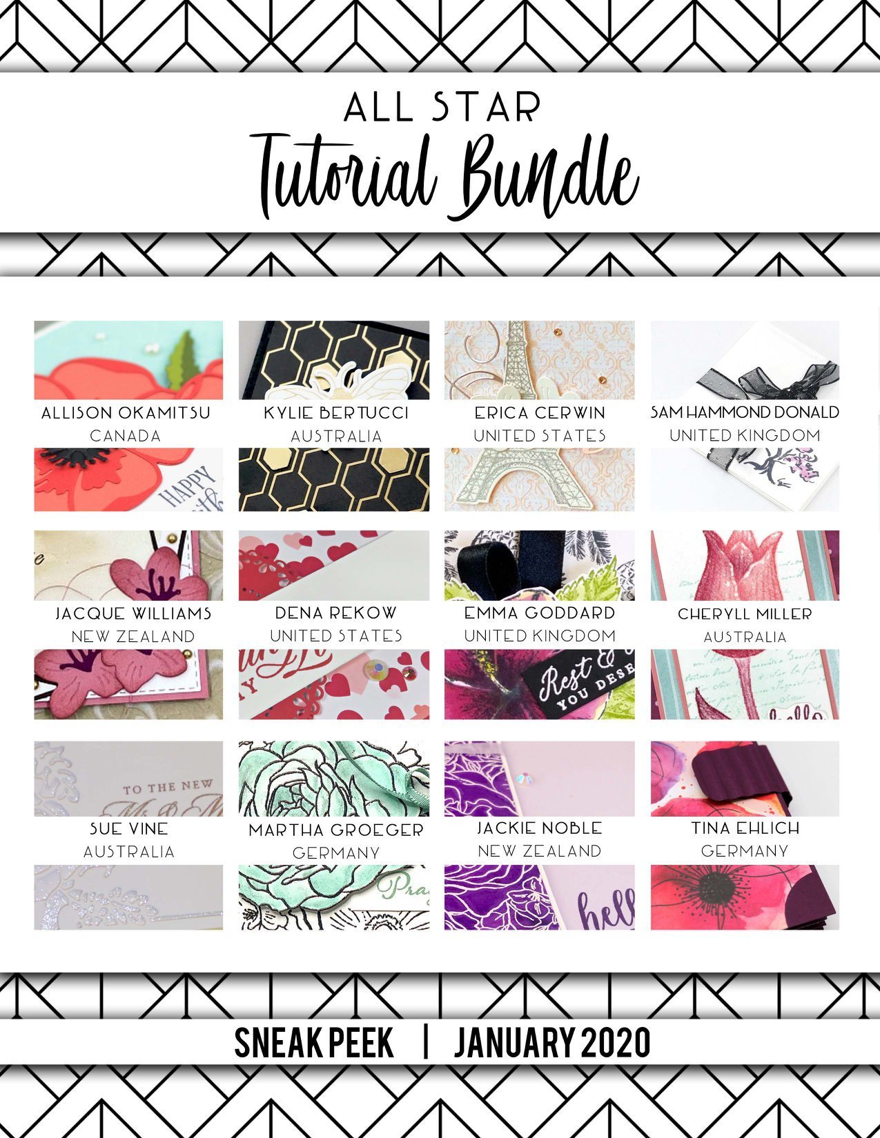 All Star Tutorial Bundle January 2020