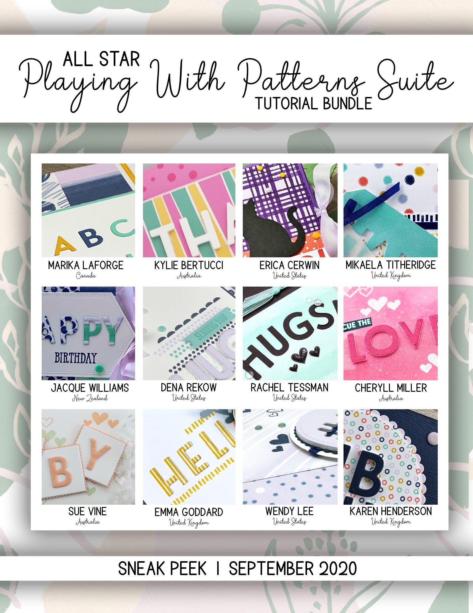 All Star Tutorial Bundle September 2020
