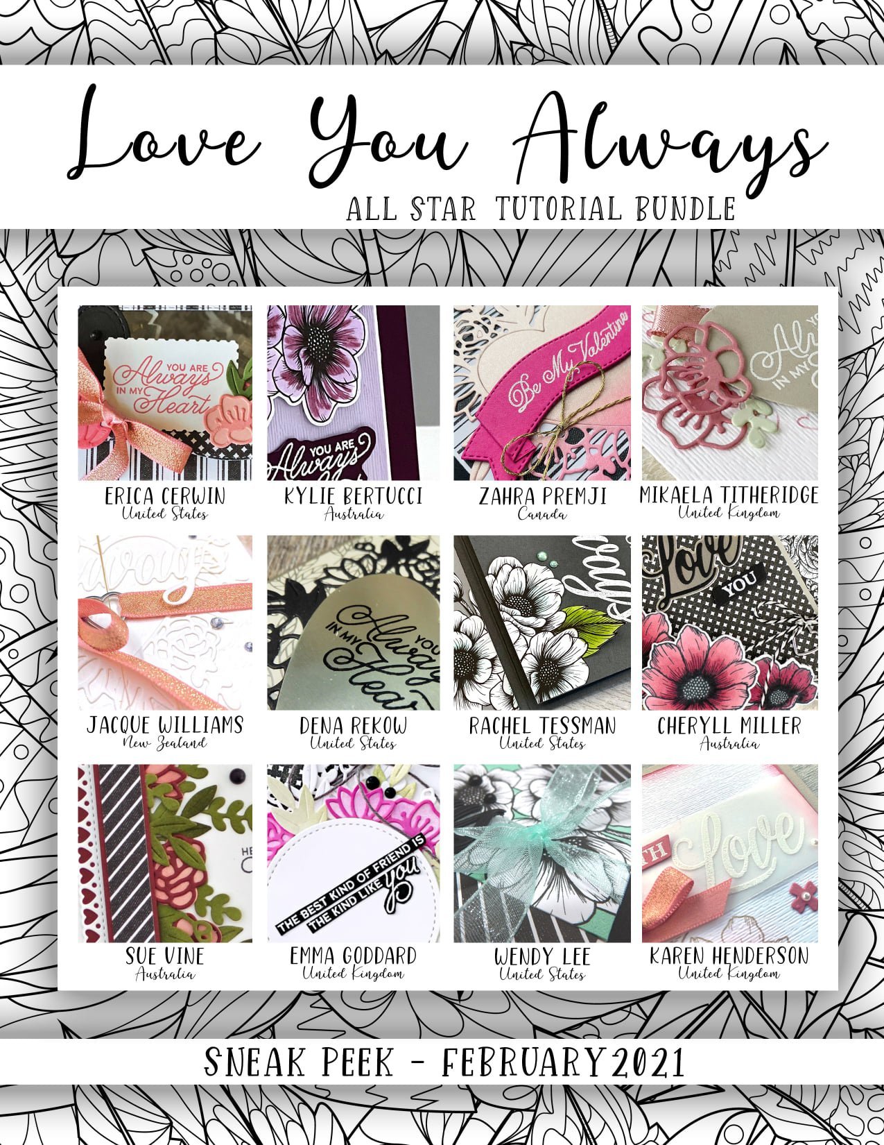 All Star Tutorial Bundle February