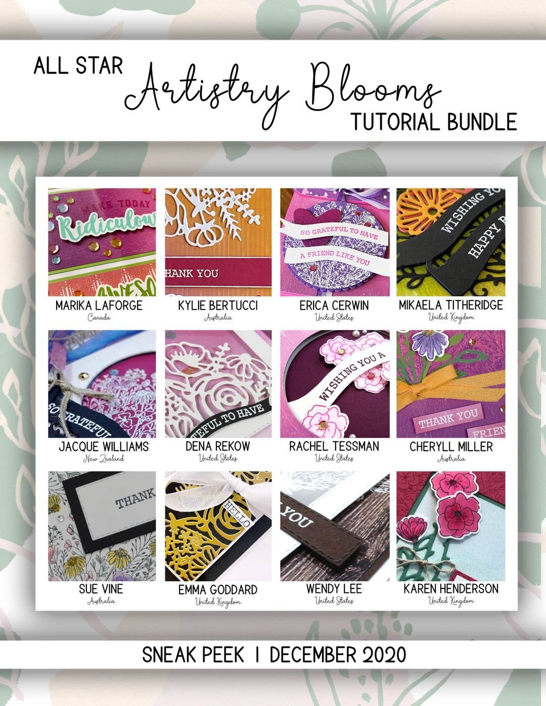 All Star Tutorial Bundle December 2020