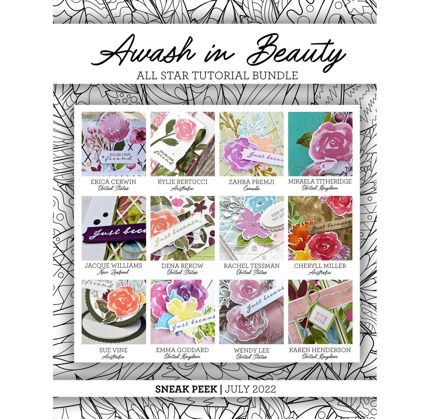 All Star Tutorial Bundle July 2022