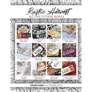 All Star Tutorial Bundle October 2022