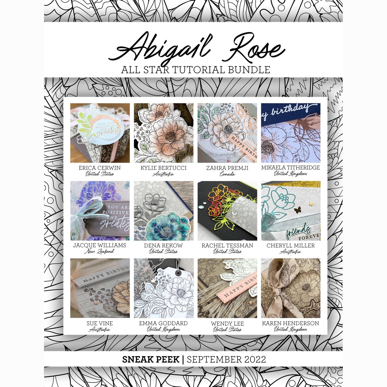 All Star Tutorial Bundle September 2022