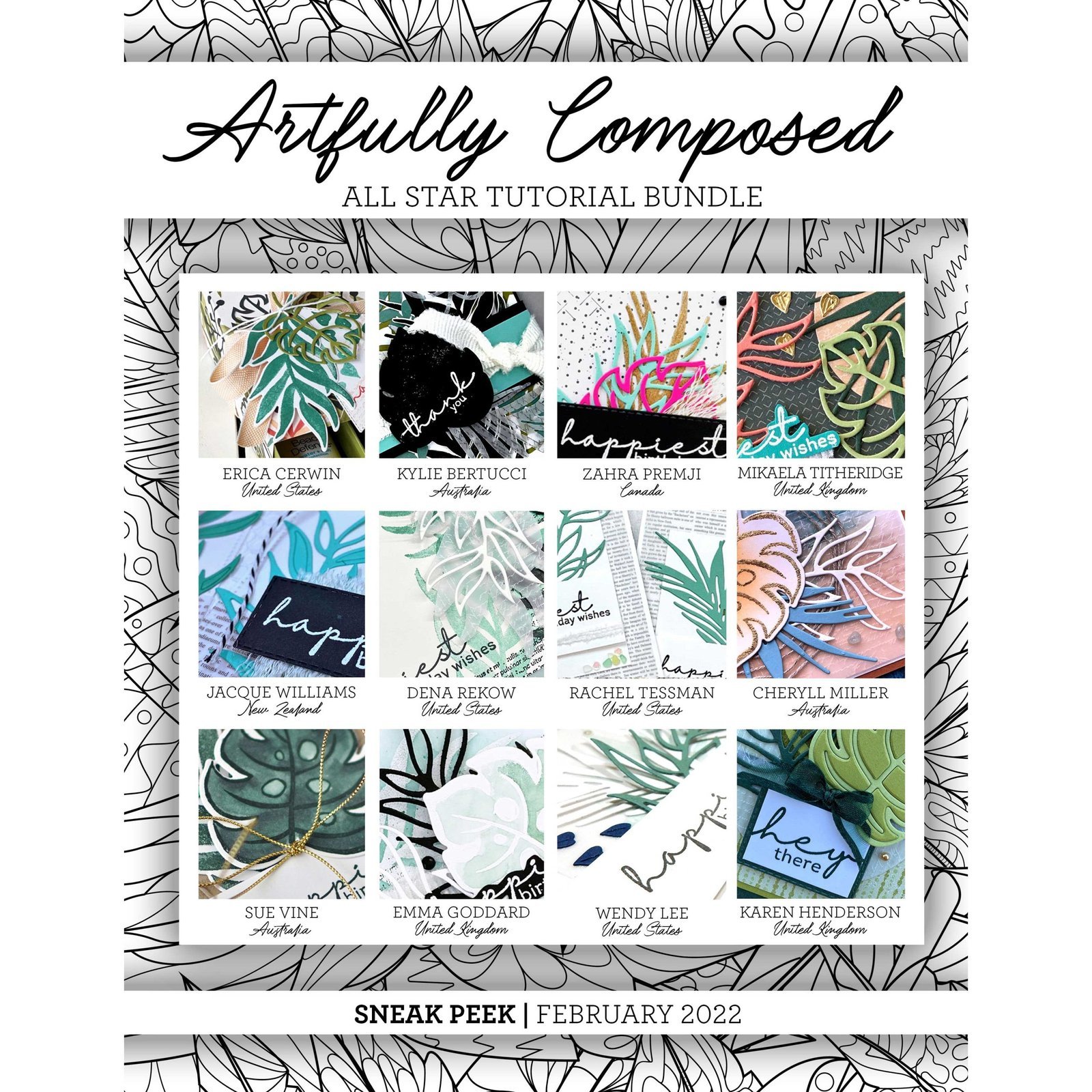 All Star Tutorial Bundle February 2022