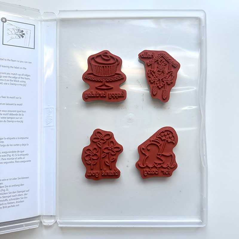 Easy Events Rubber Stamp Set - Image 2