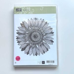Sunflower Rubber Stamp