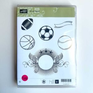 Great Sport Rubber Stamp Set