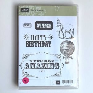 You're Amazing Rubber Stamp Set