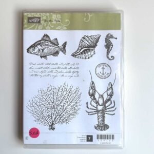 By The Tide Rubber Stamp Set