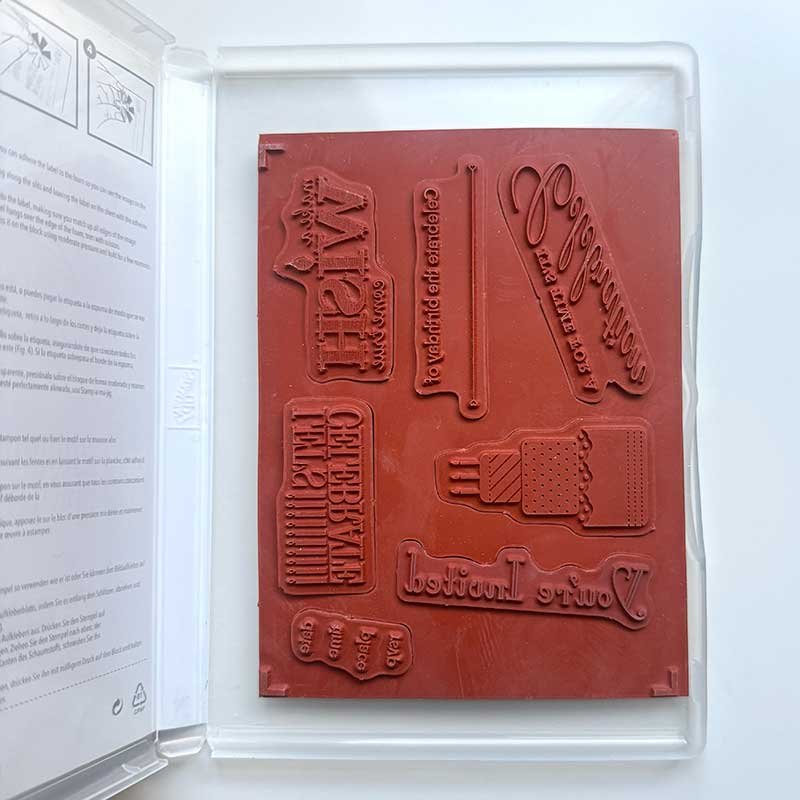 Make A Wish Rubber Stamp Set - Image 2