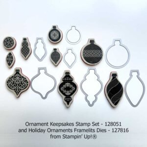 Ornament Keepsakes Stamp Set and Die Bundle
