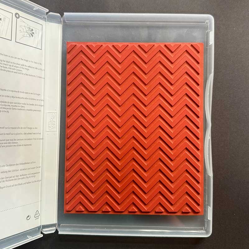 Positively Chevron Rubber Stamp Set - Image 3