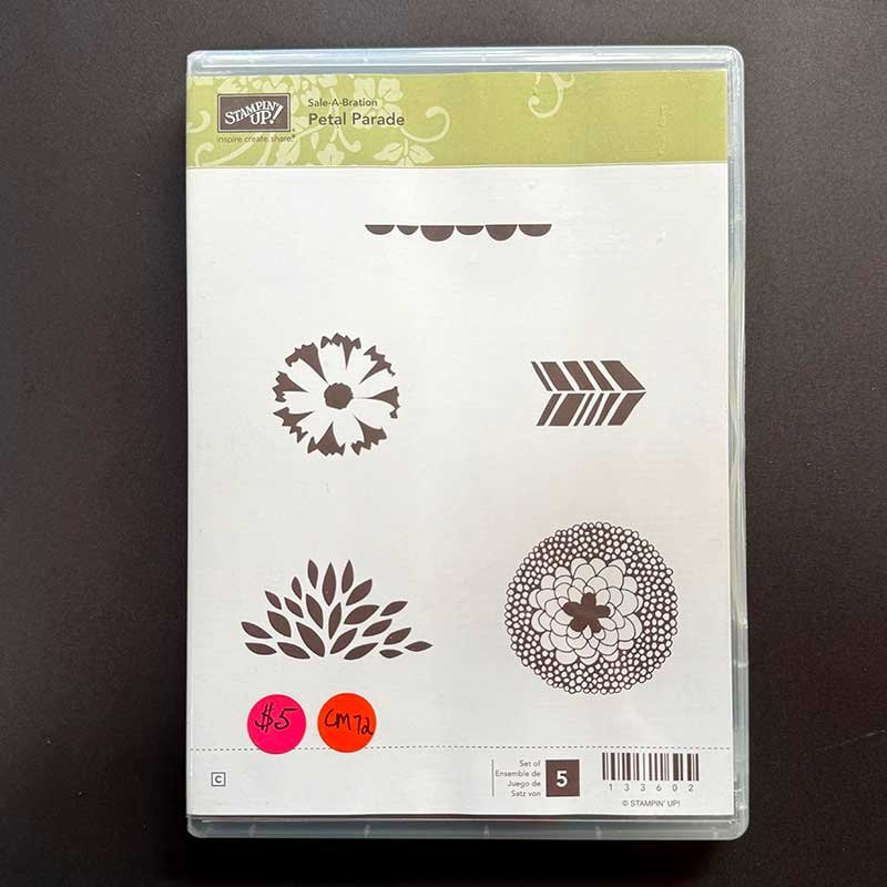 Petal Parade Rubber Stamp Set