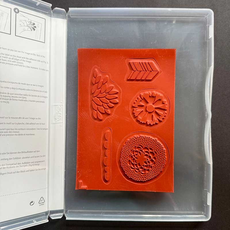 Petal Parade Rubber Stamp Set - Image 2