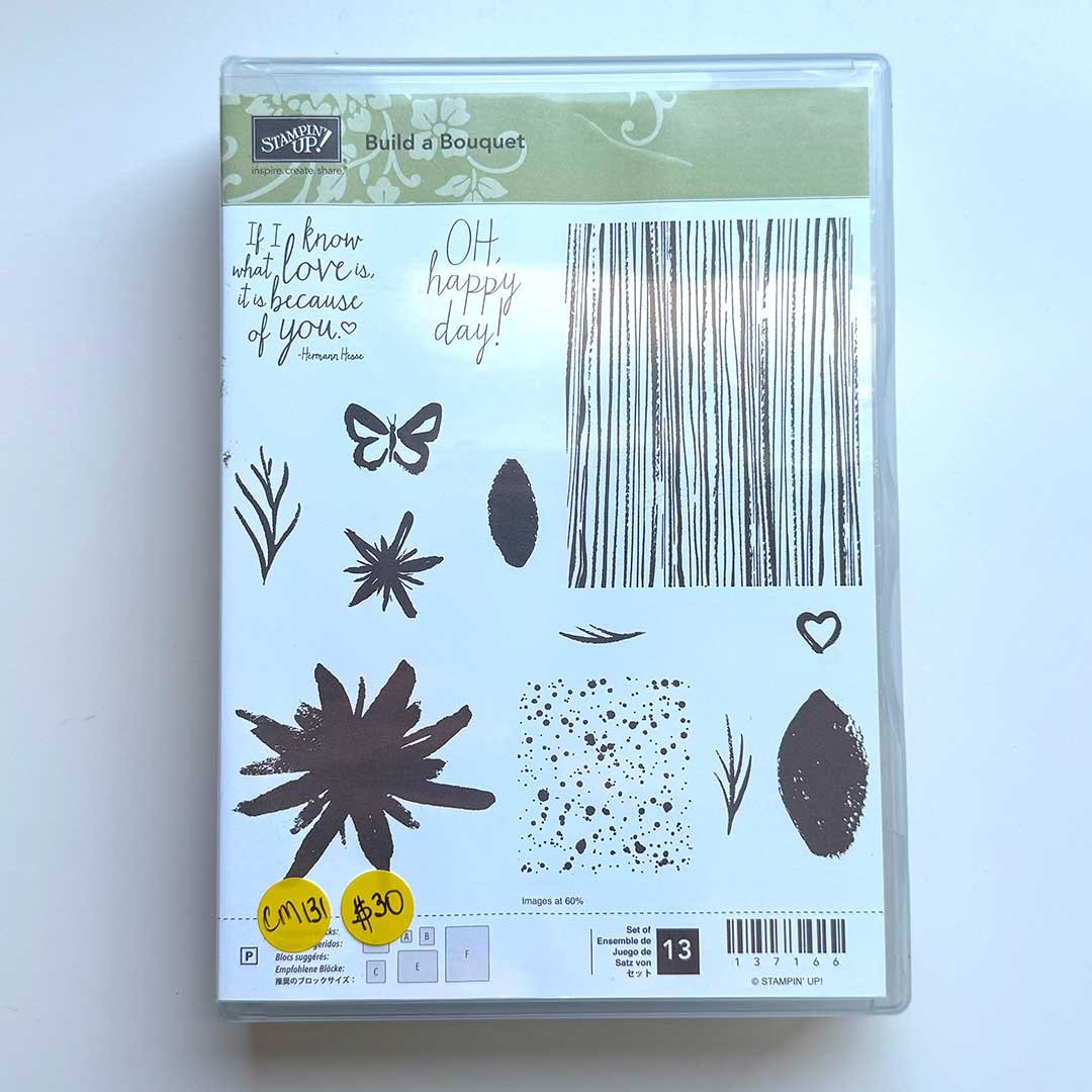 Build a Bouquet Photopolymer Stamp Set