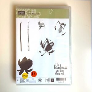 Lotus Blossom Photopolymer Stamp Set